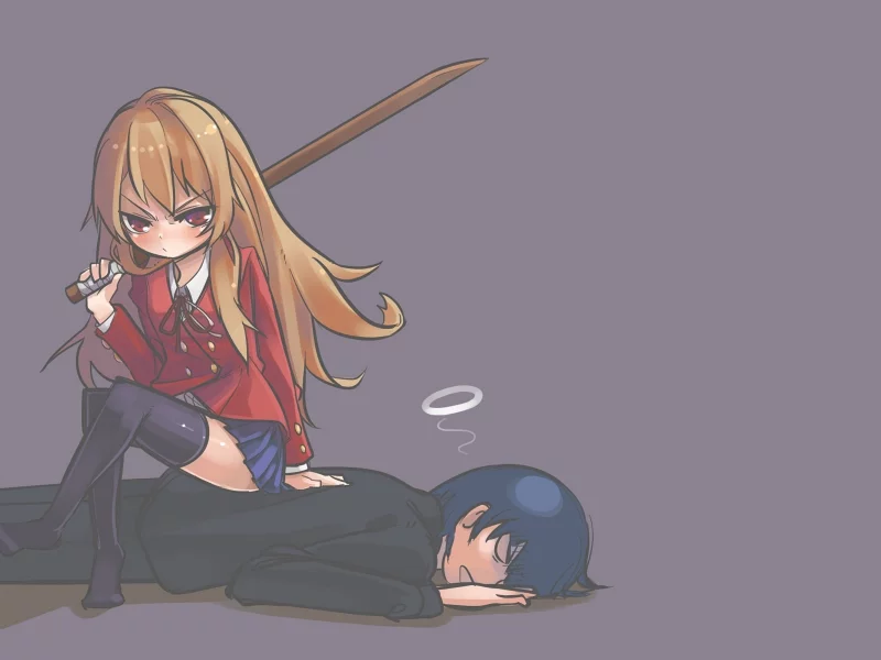 toradora, аниме