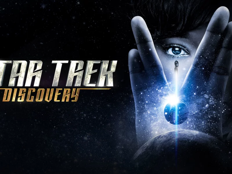 star trek discovery, космос, рука, глаз, планеты