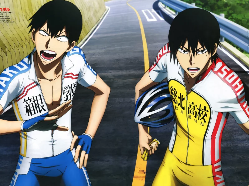 трусливый велосипедист, yowamushi pedal