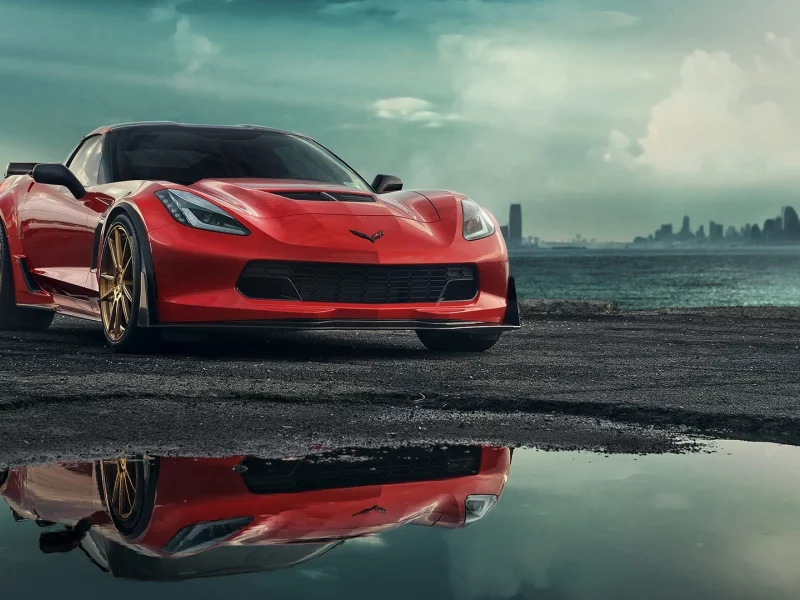 auto, chevrolet corvette