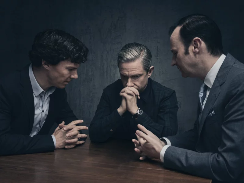 шерлок холмс, сериал, бенедикт камбербэтч, мартин фримен, джон ватсон, майкрофт