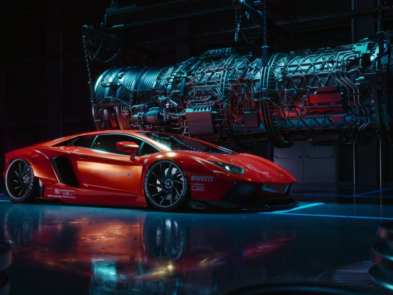 auto, lamborghini, aventador