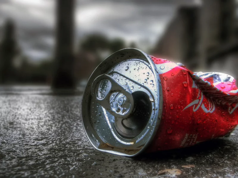 coca cola, банка