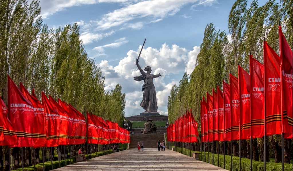 волгоград, мамаев курган, сталинград