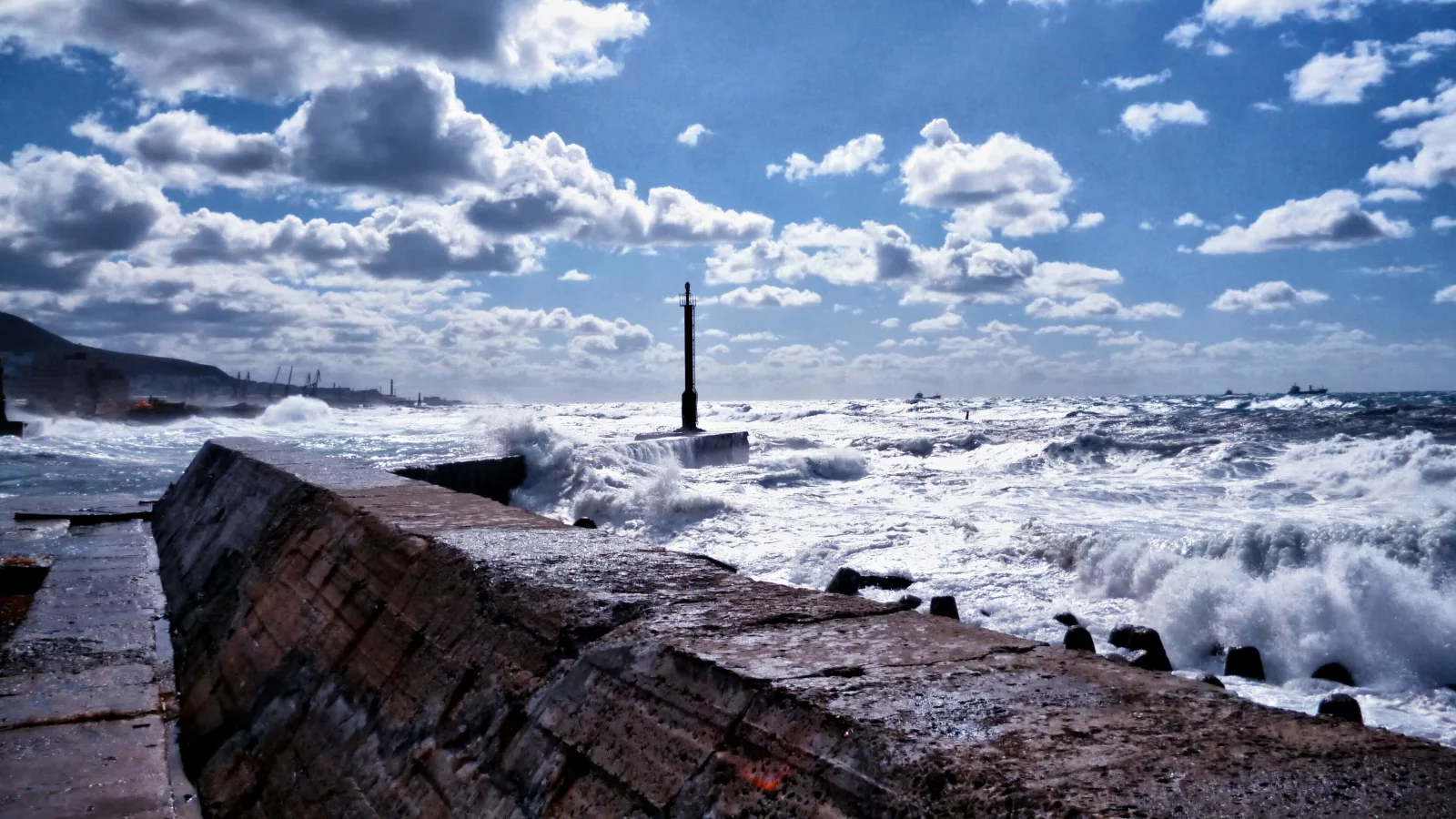море, волны, сахалин