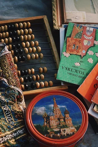 книги, хобби, платок, рынок