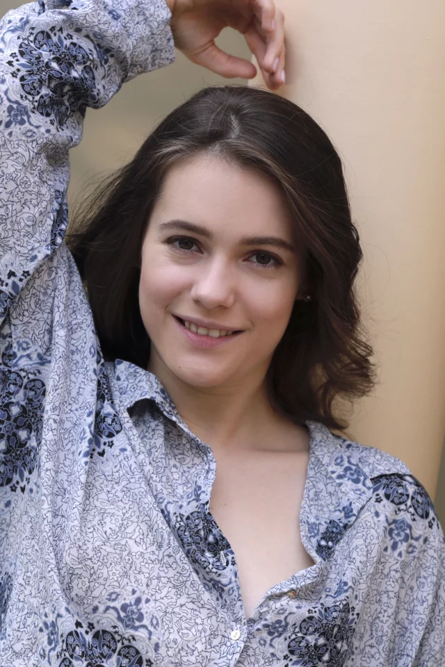 девушка, взгляд красивая