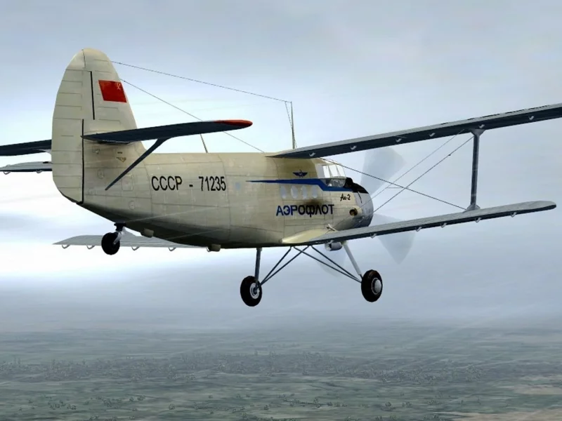 авиация, самолёт, биплан, ан 2