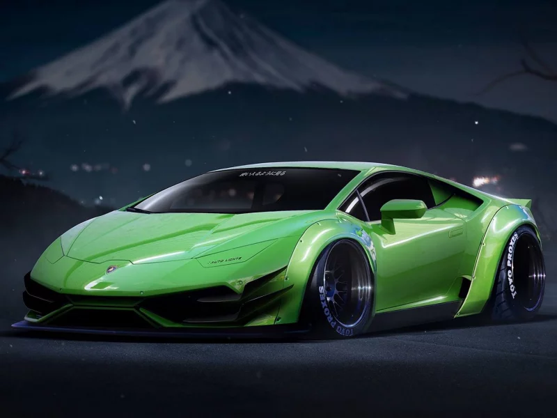автомобиль, lamborghini, huracan, lp640