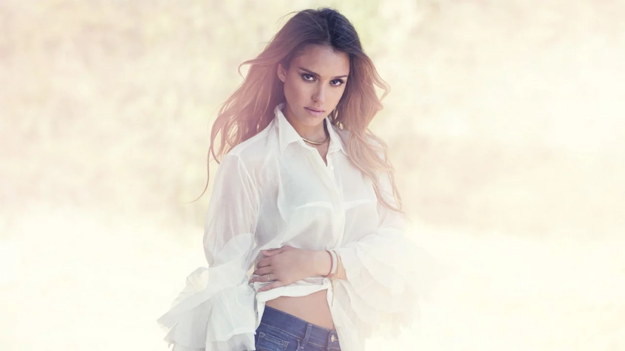 девушка, милая, симпатичная, модель, jessica alba