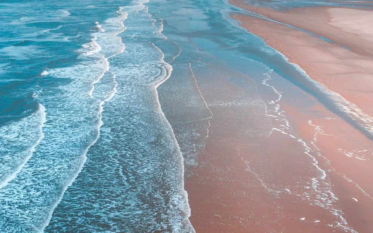 море, берег