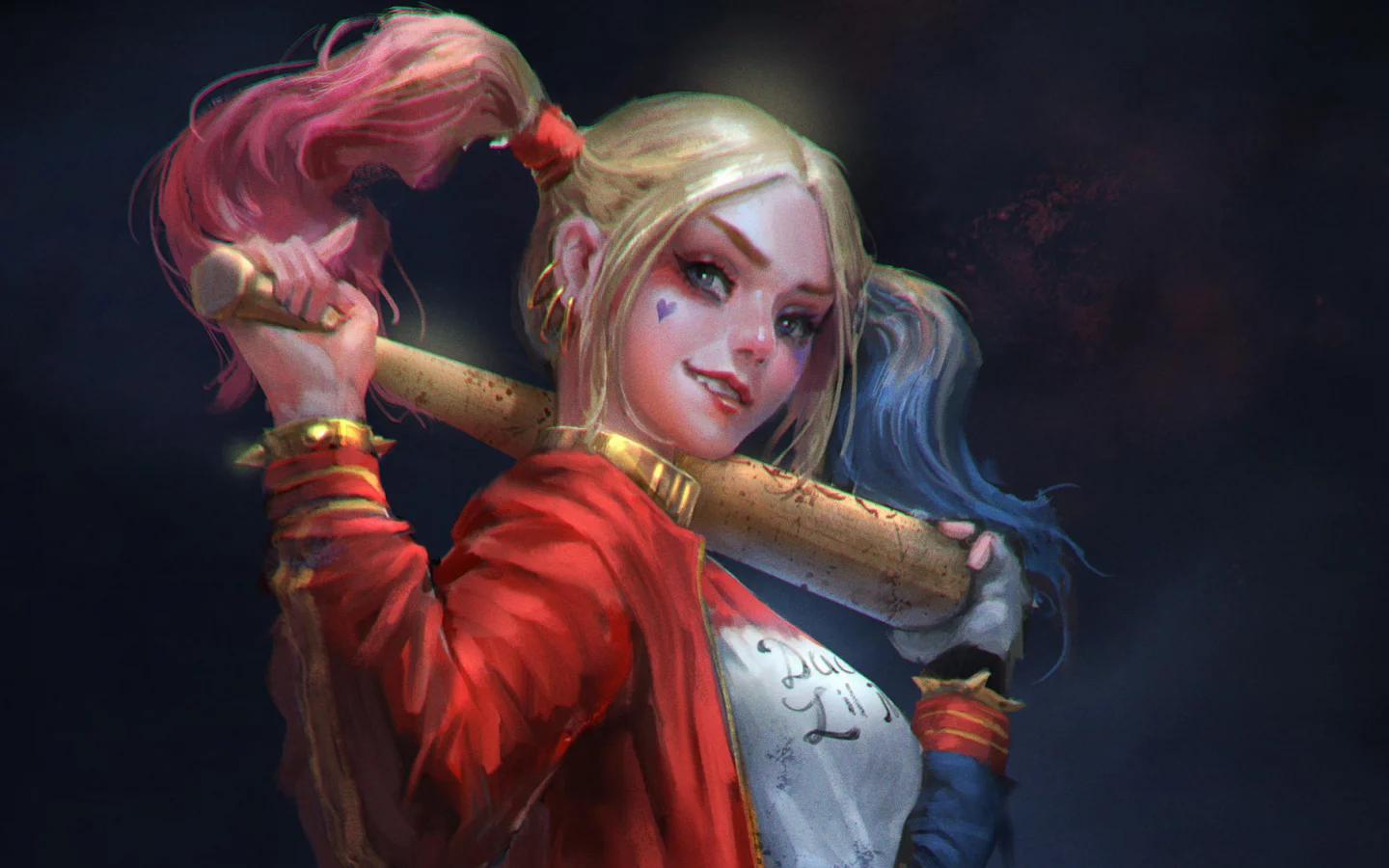 аниме, девушка, комикс, harley quinn