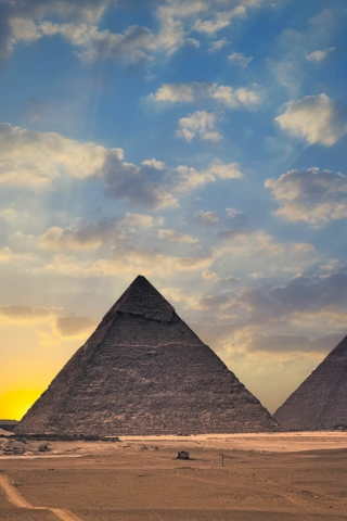пирамиды, египет, гиза