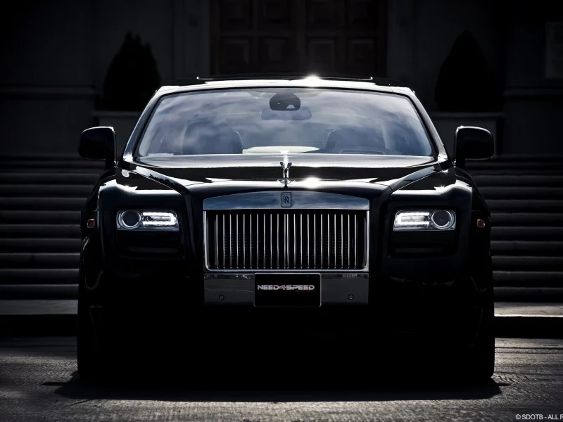 автомобиль, лимузин, rolls royce