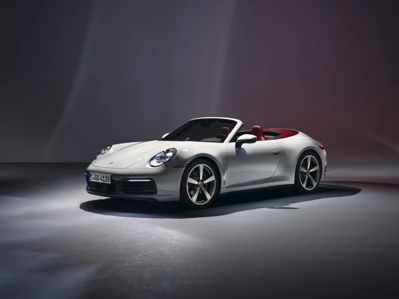 auto, porsche, cabriolet