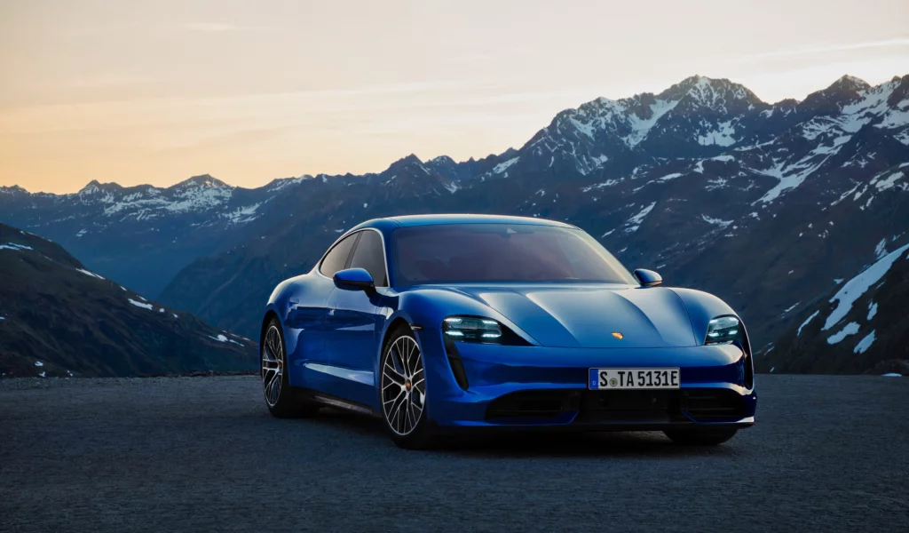 auto, porsche taycan