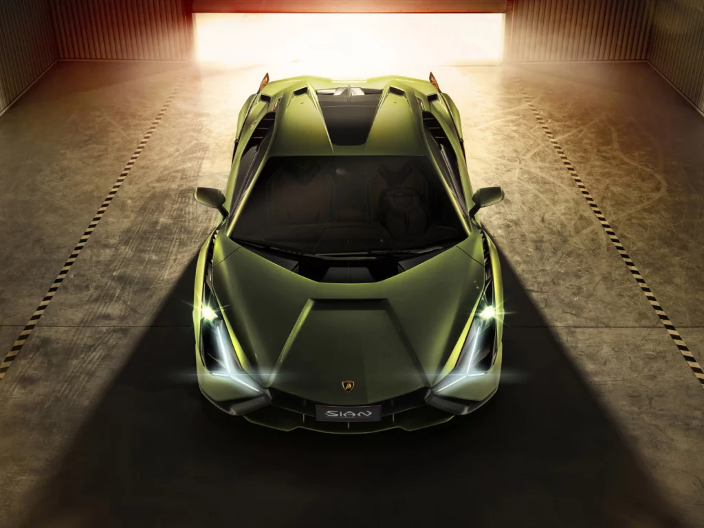 auto, lamborghini aventador, hybrid