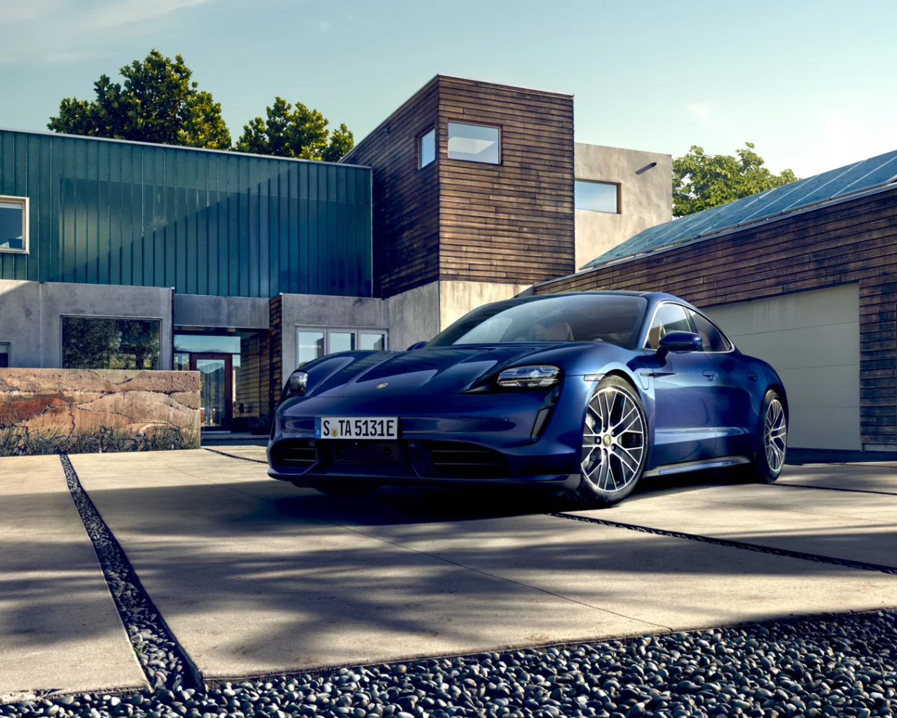auto, porsche taycan