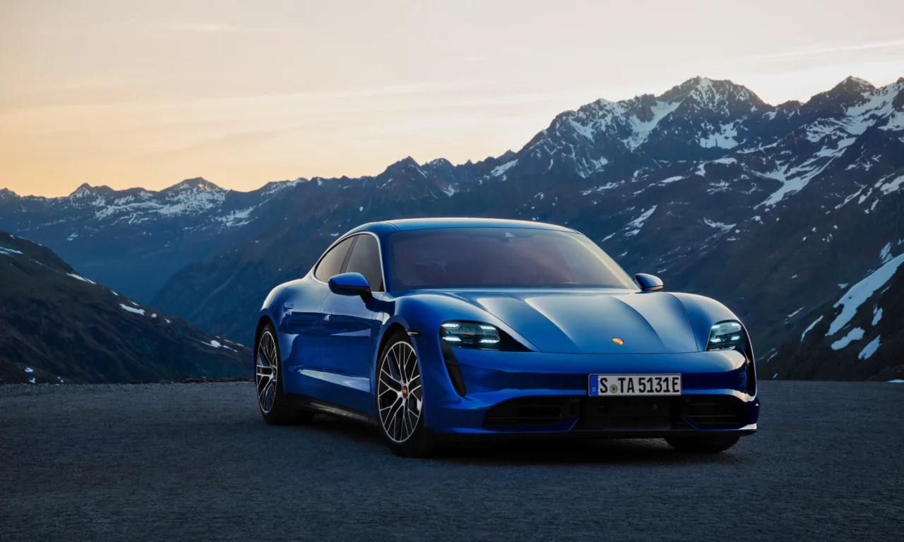 auto, porsche taycan