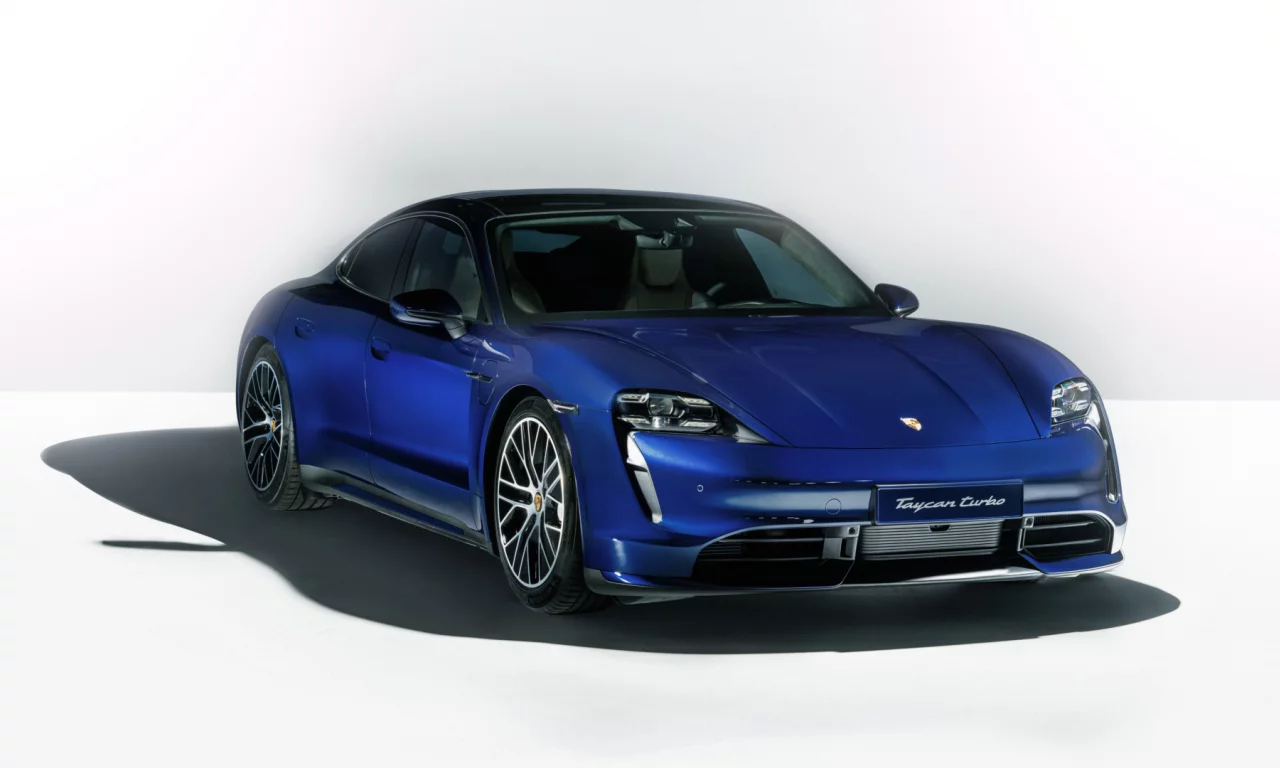 auto, porsche taycan