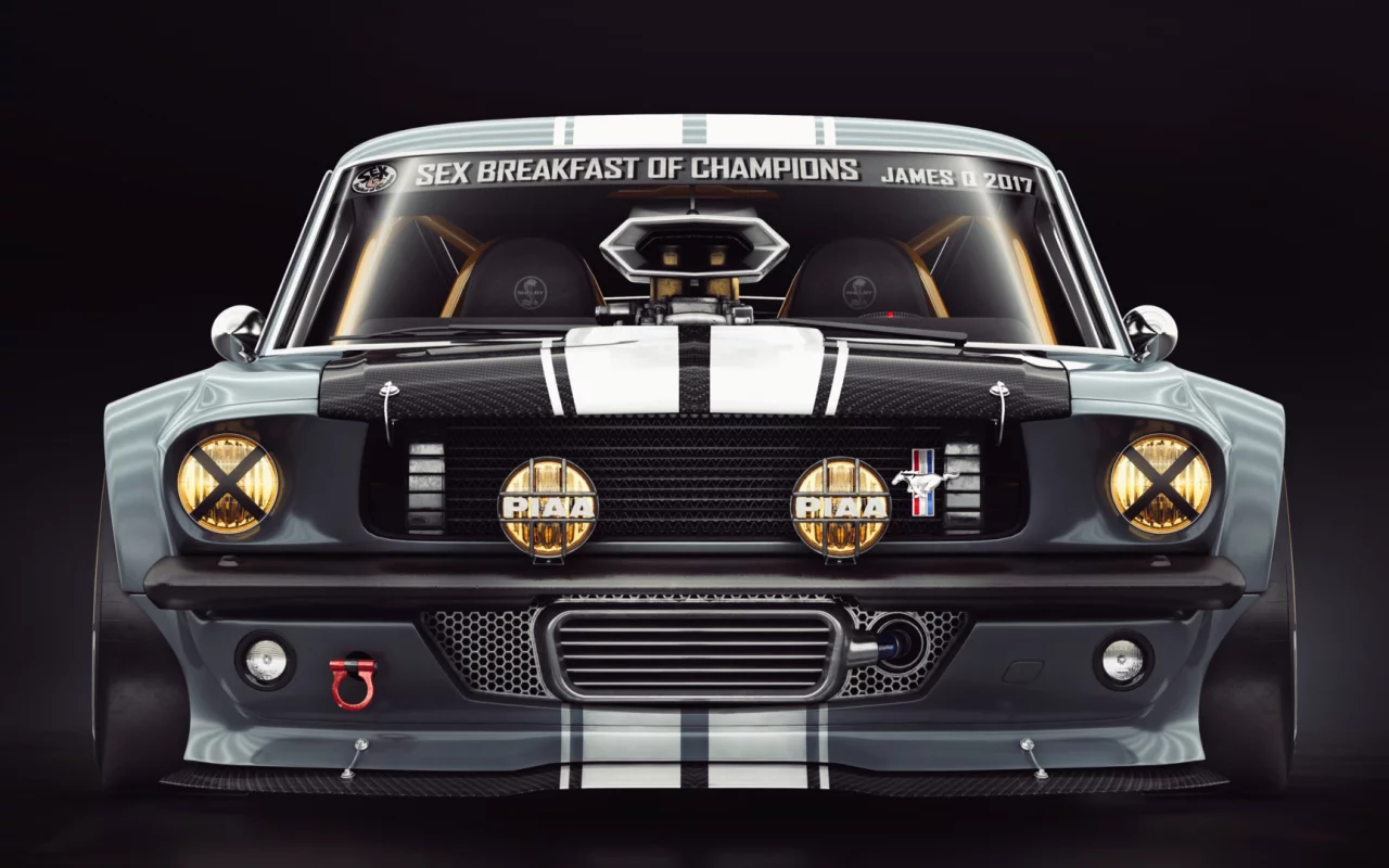 auto, ford mustang, tuning