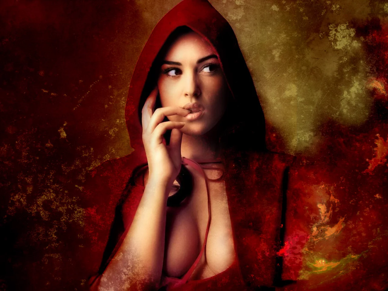 девушка, милая, симпатичная, актриса, monica bellucci