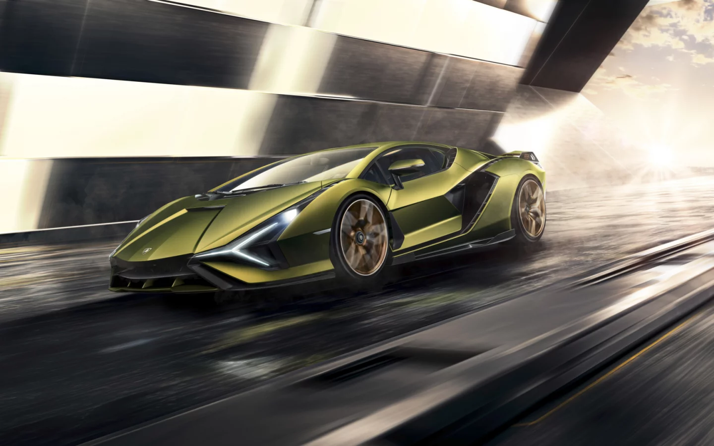 auto, lamborghini aventador, hybrid