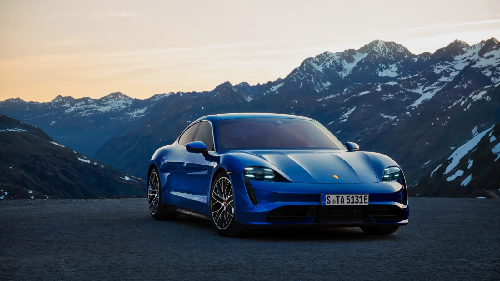 auto, porsche taycan