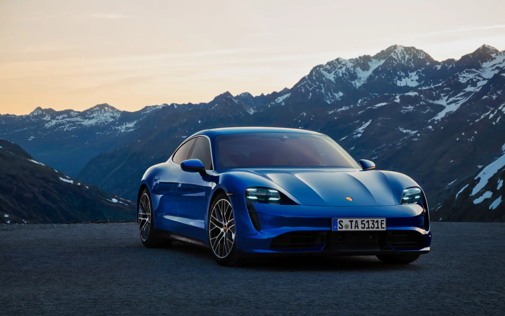 auto, porsche taycan