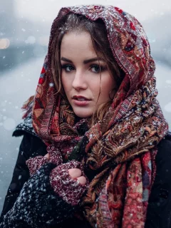 девушка, взгляд
