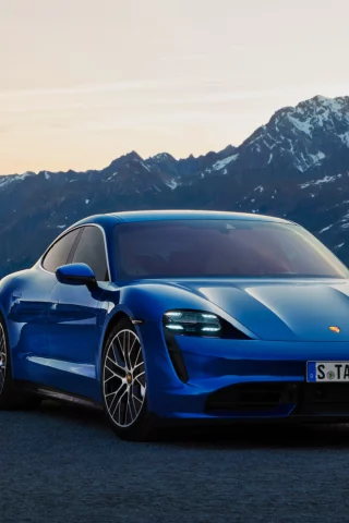 auto, porsche taycan