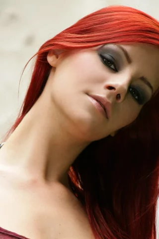 девушка, милая, симпатичная, рыжеволосая, ariel piperfawn