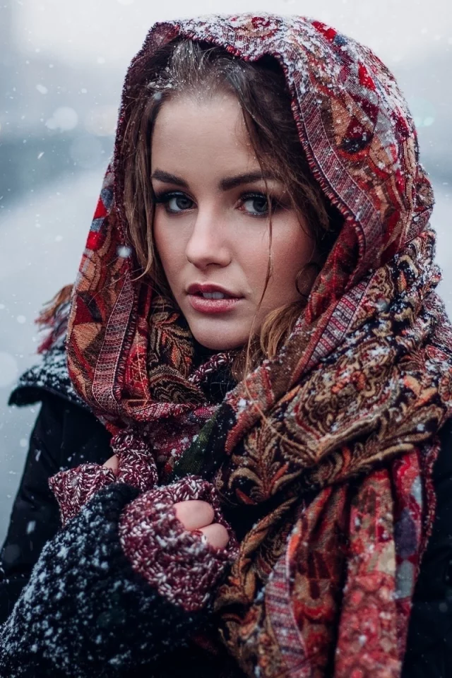 девушка, взгляд