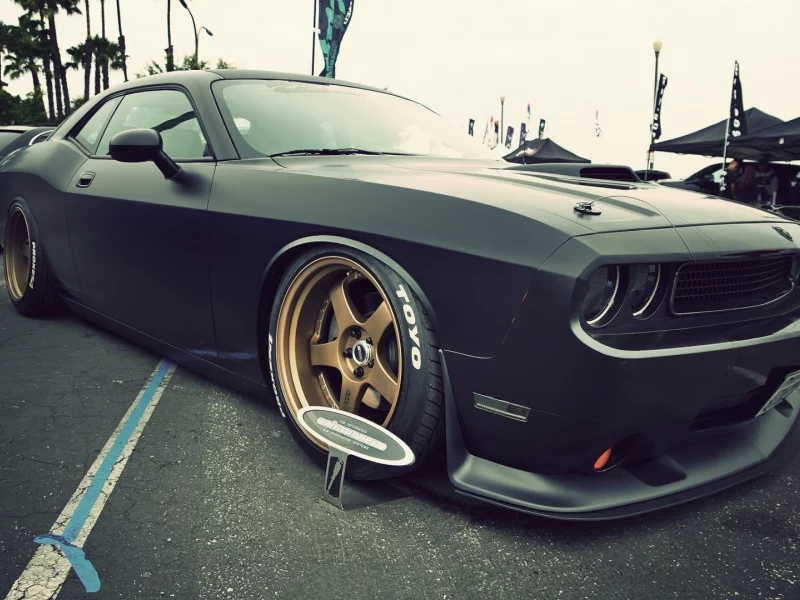 auto, dodge challenger