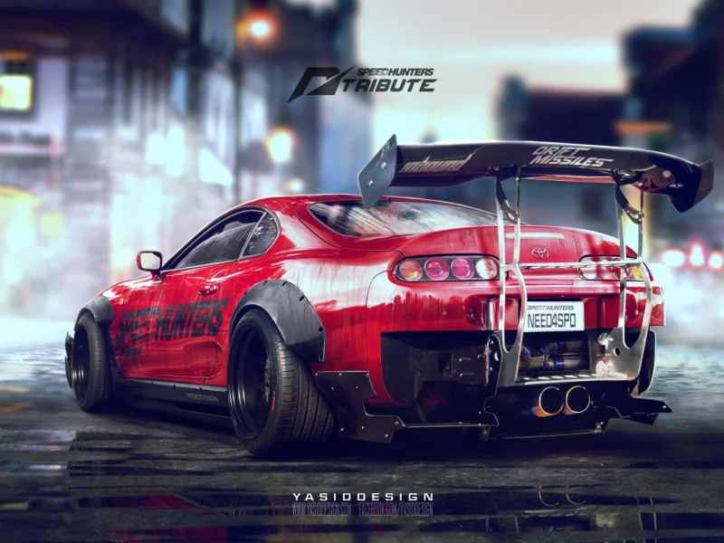 auto, toyota supra