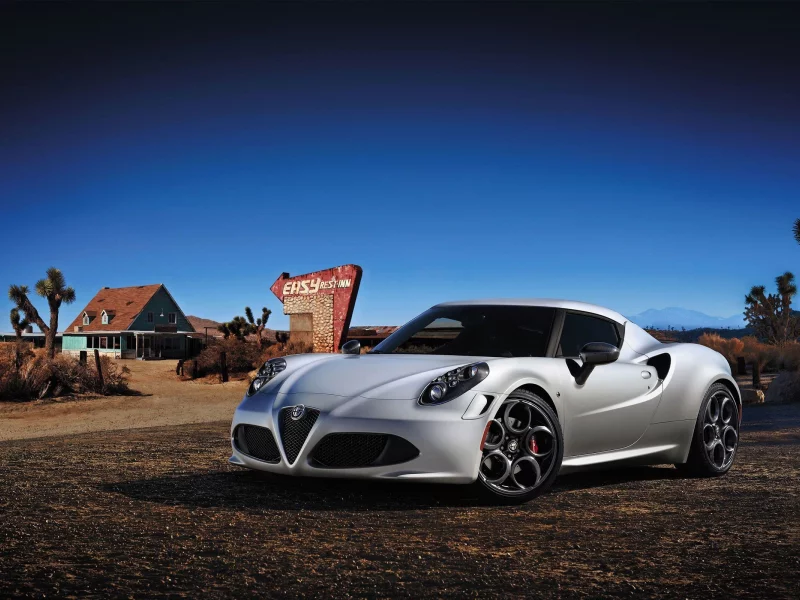 автомобиль, суперкар, alfa romeo 4c