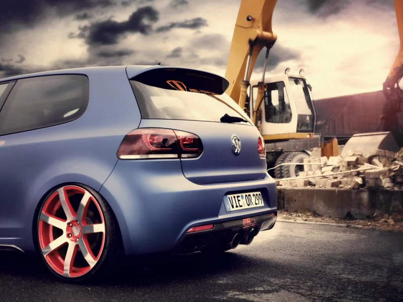 auto, volkswagen golf