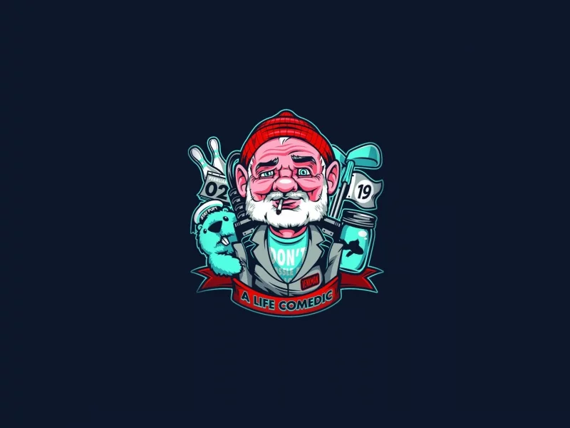 актёр, билл мюррей, bill murray, комикс