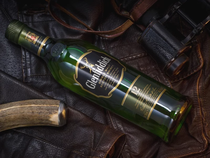 виски, бутылка, glenfiddich