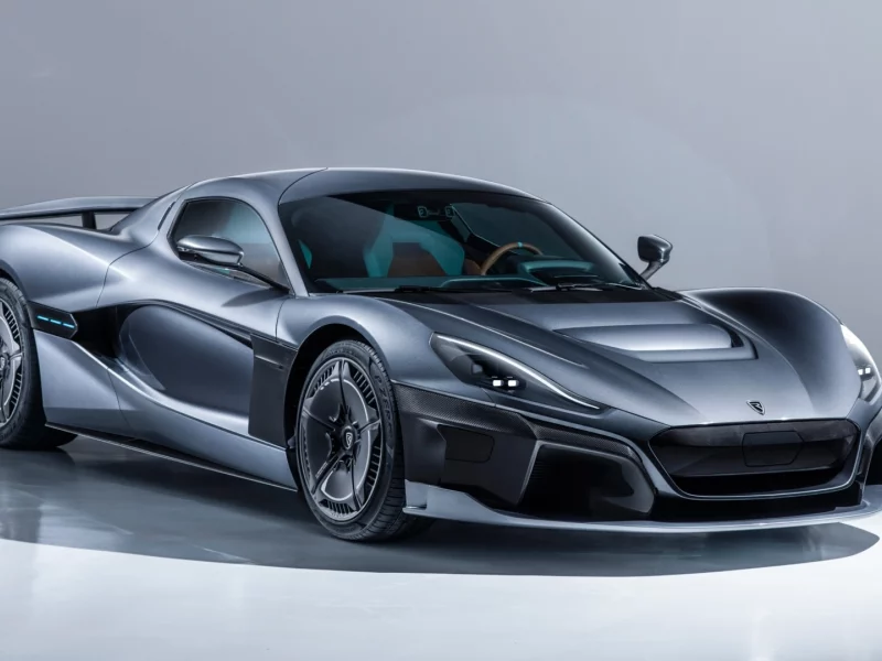 auto, hypercar rimac