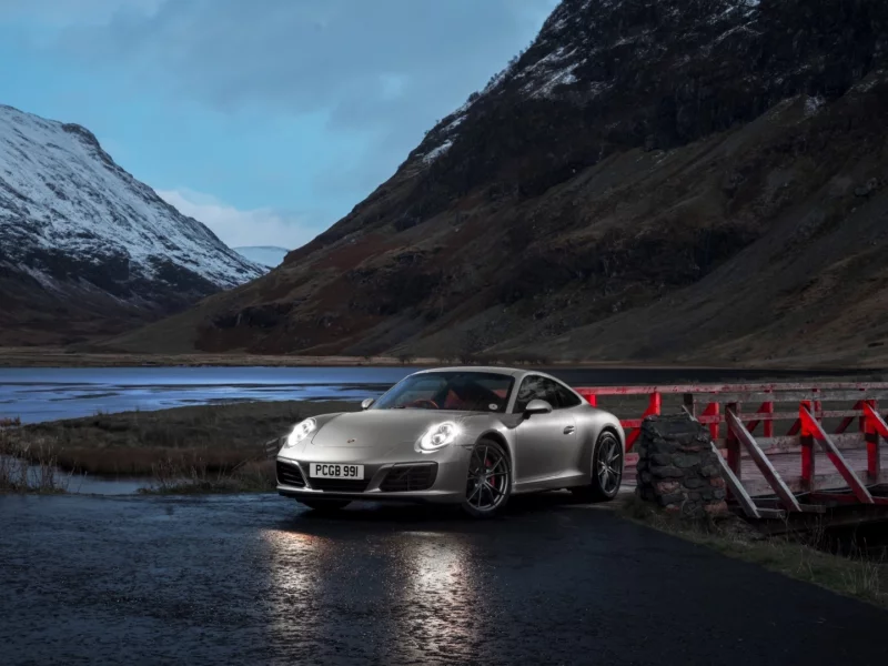 auto, porsche turbo