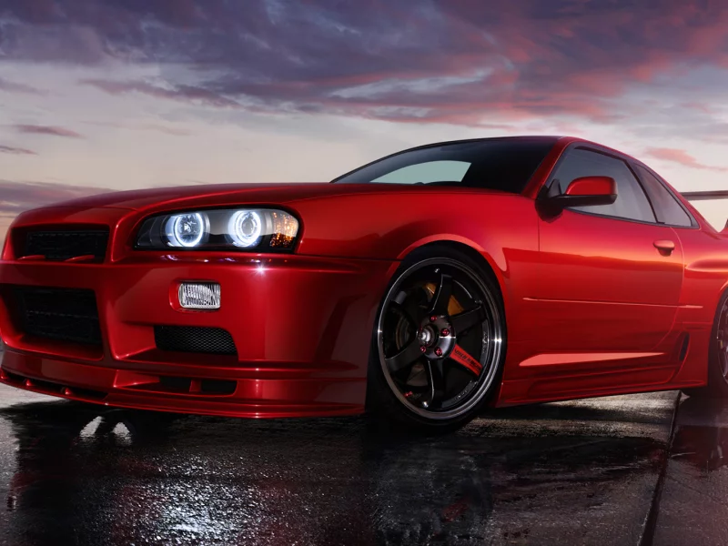 auto, nissan skyline