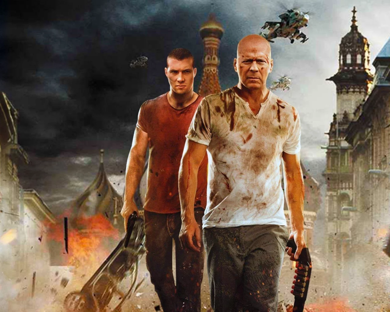 фильм, крепкий орешек, die hard, брюс виллис