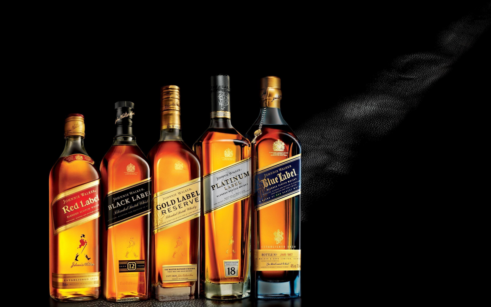 алкоголь, виски, johnnie walker, бутылка