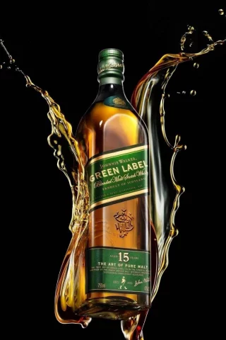 алкоголь, виски, johnnie walker, бутылка