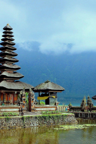 пагода, бали, индонезия