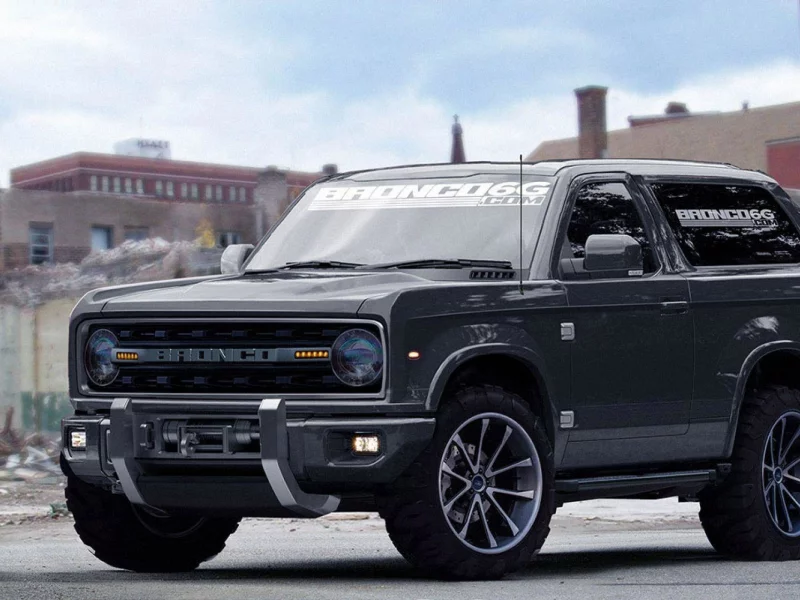 ford, bronco, джип