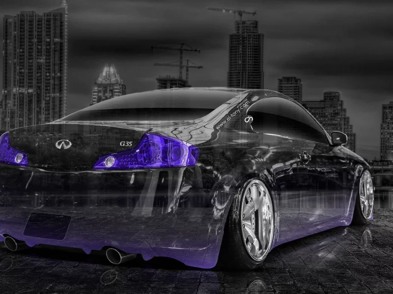 автомобиль, седан, infiniti, g35