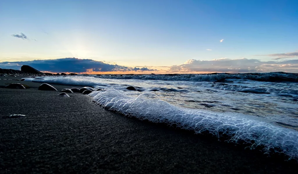 море, берег