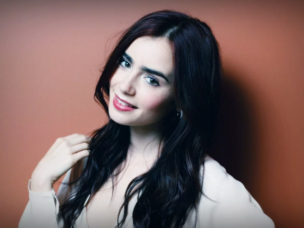 актриса, lily collins
